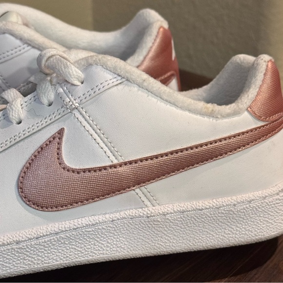 Nike Court Royale | White with a Rose Gold Swoosh | Women’s Size 8.5 - Picture 2 of 8